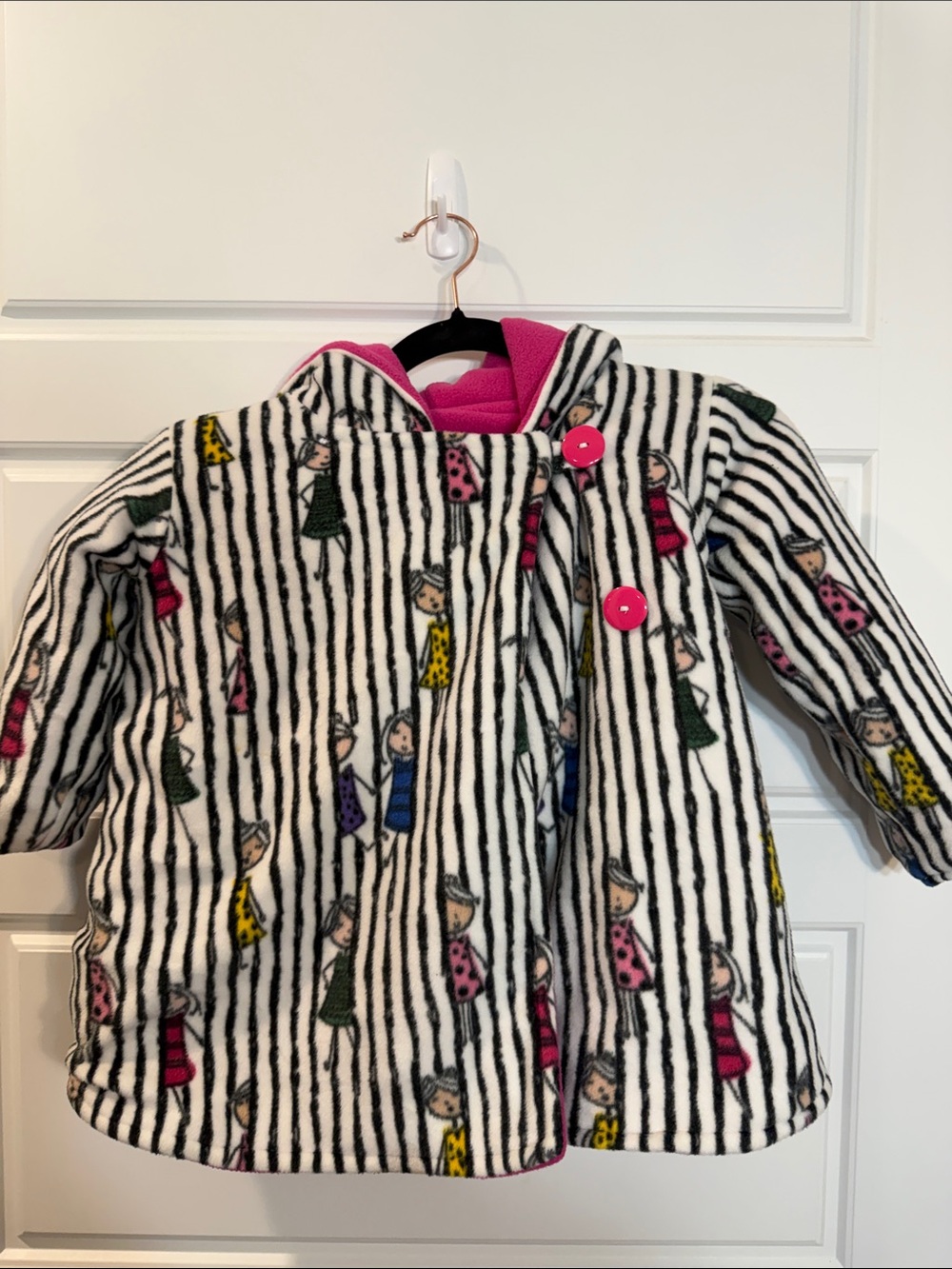 Bitty Buttons hand made little girls coat 4/5